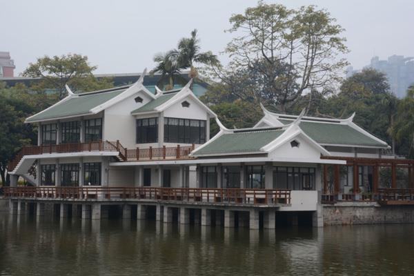 Composite Bamboo In Xiamen Zhongshan Park